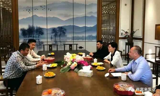 白坭镇委书记何海虹到天津修远室内装修设计有限公司走访调研